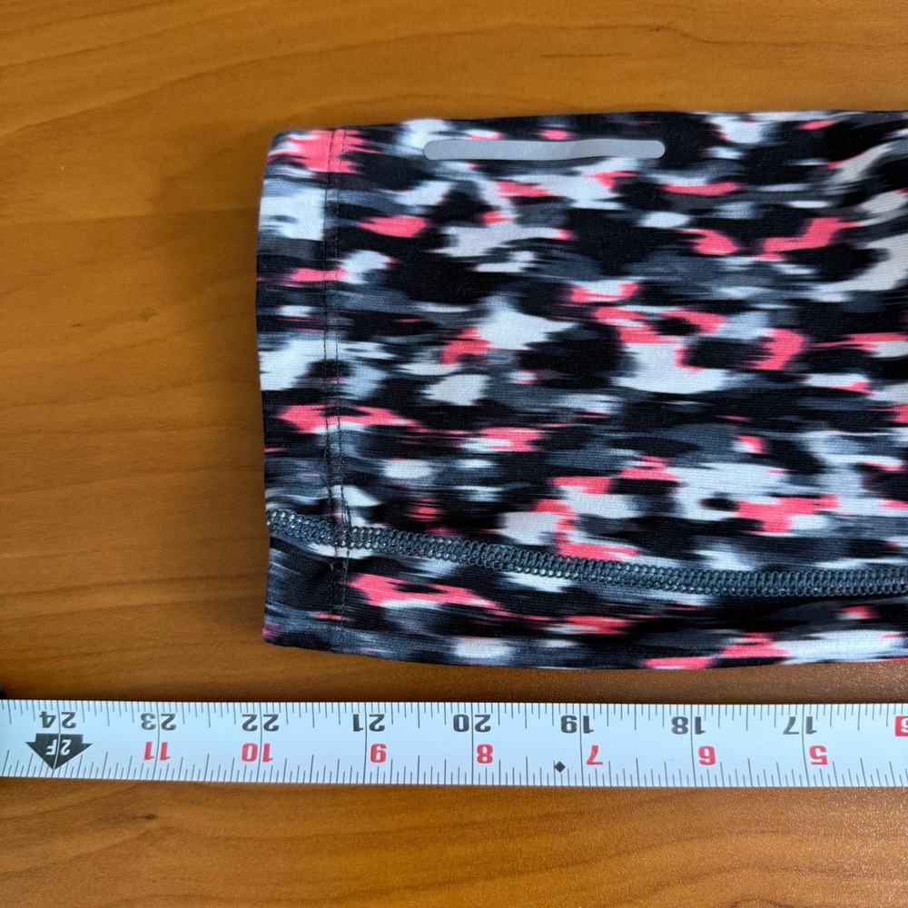 SALE Nike Dri Fit Womens Athletic Capris Leggings Abstract Print Size S - Picture 6 of 16